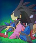 Lucario X Mega Mawile [M/F]