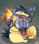 Typhlosion [M] X Chandelure [F]