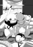 Did We Just... Pikachu [M] X Charmander [F]
