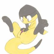 Helioptile Exploring Herself [F] (Doublepopsicle)