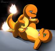 Cute Charmanders [Mxf] Having Sex