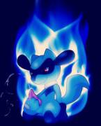 Aura-Powered Orgasm. Riolu [M]