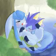 Glaceon [F] And Vaporeon