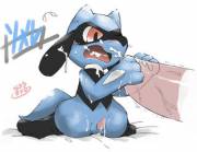 Too Big For Riolu [M/M]