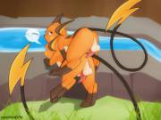 A Couple Of Raichu's Having Sex [M/M]