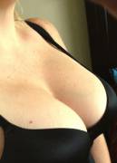 Sneak In A Picture While Getting Ready For Work. Yes Plz.