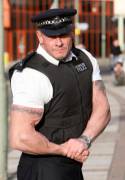 Sexy Muscular Cop