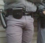 Big Cop Bulge!
