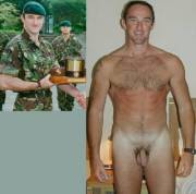 Before/After Real Army Guy