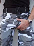 Military Pants Grab