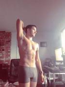 Shirtless In California