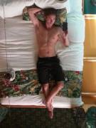 Spent The Summer Traveling Canada. One Of My Hotels Had A Mirror Above The Bed