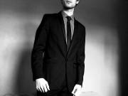 Skinny Guy Stripping Out Of A Suit