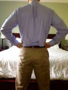 Did You Miss Me? Shirt, Tie, And Tummy Hair With A Surprise I Hope You'll Like.