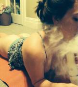 Who I Get To Smoke With Every Day. Her [F]Irst Post So Let's Have A Warm Welcome