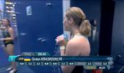 Ukraine Diver Ganna Krasnoshlyk (Mic)