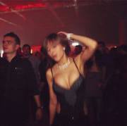 Girl Having A Good Time. So Are Her Tits