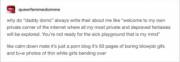 On &Amp;Quot;Daddy Dom&Amp;Quot; Tumblrs