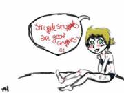 My Sub Drew This For Me After A Recent Scene, Cutest Depiction Of Bdsm I've Yet To ...