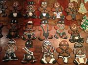 From /R/Foodporn, A Batch Of Gingerbread Men Decorated To Look Like They're Wearing ...