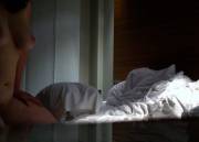 Side View Of Her Amazing Boobs