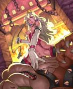 Princess Peach Having Her Way With Bowser [Erotibot]