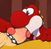 Bowser And Yoshi Having Quite The Bonding Time [Royy]