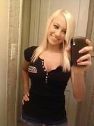 Blonde Takes A Selfie