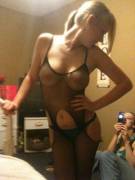 Posing For Her Friend