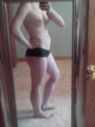 Selfie In Nothing But Black Panties