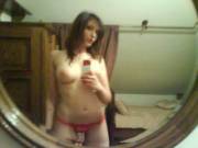 Selfie Of Her Blurry Tits