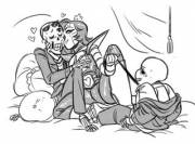 Hotlegmeme Art (Mettaton, Papyton)