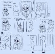 Anyone Have Rule 63 Sans R34? Similar To The One In The Comic. (Comic Is Called Under(Her)Tail))