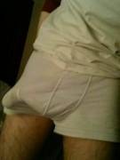 My Cock Is Too Big For These Undies... What Do You Think?