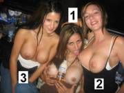 3 Hot Party Girls Ranked By Who I'd Like To Party With