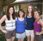 They're All Hot, But What's With #4 Tucking In Her Shirt?