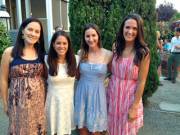 Nice Looking Women In Classy Backyard Garb