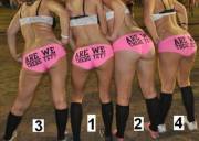 Four Round College Asses