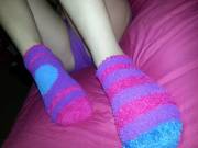 Just Playing In Bed With Com[F]Y Socks On