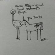 Tvu And Small Sarcastic Ostrich Want To See Your Halloween Costumes.