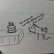 Tvu Doesn't Give A Shit About Your Birthday But He Sure Does Love Cake.