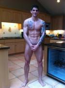 Tyler Torro Naked In The Kitchen