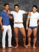 The Rockland Brothers, Left To Right: Shane, Hal And Vince