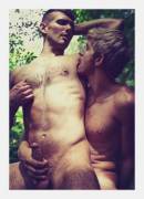 Levi Michaels And Chris Harder Outdoors