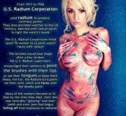 Radium Girls And The Dangers Of Radiation Poisoning.