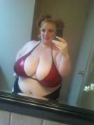 Ms. Dawn P Ready For A Swim [Crosspost From /R/Bbw]