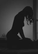 Cowgirl Silhouette (.Gif).