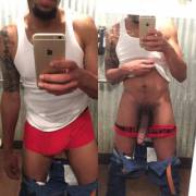 Took A Quick Selfie In The Bathroom, Thoughts?