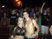 My Gf's Outfit For Pretty Lights