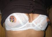 Piercings In A Bra With Nipple Holes